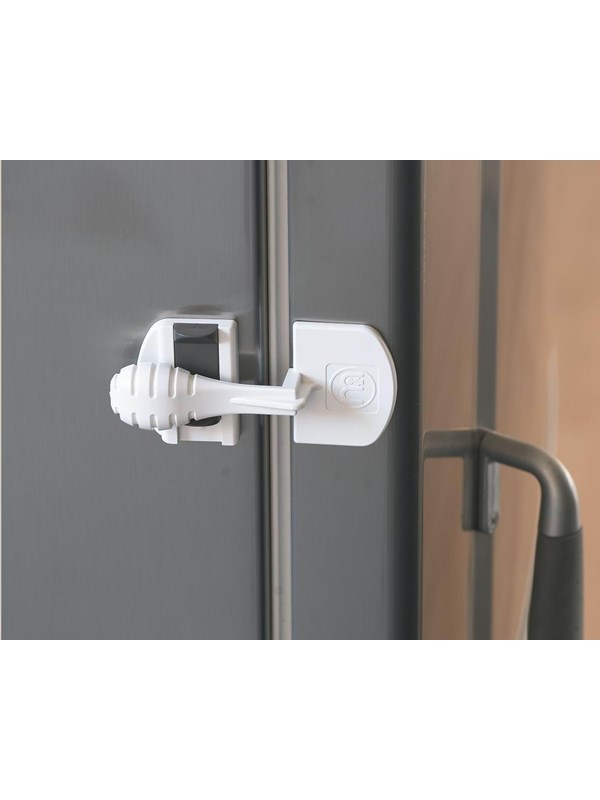 BabyDan Refrigerator lock on / off 2 pcs white