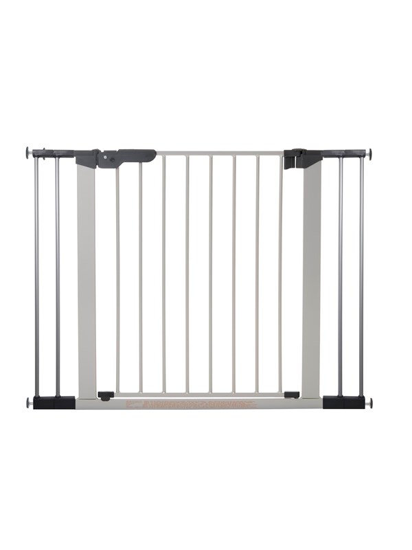 BabyDan Premier Safety Gate with 4 Extensions Silver 99-106.3 cm