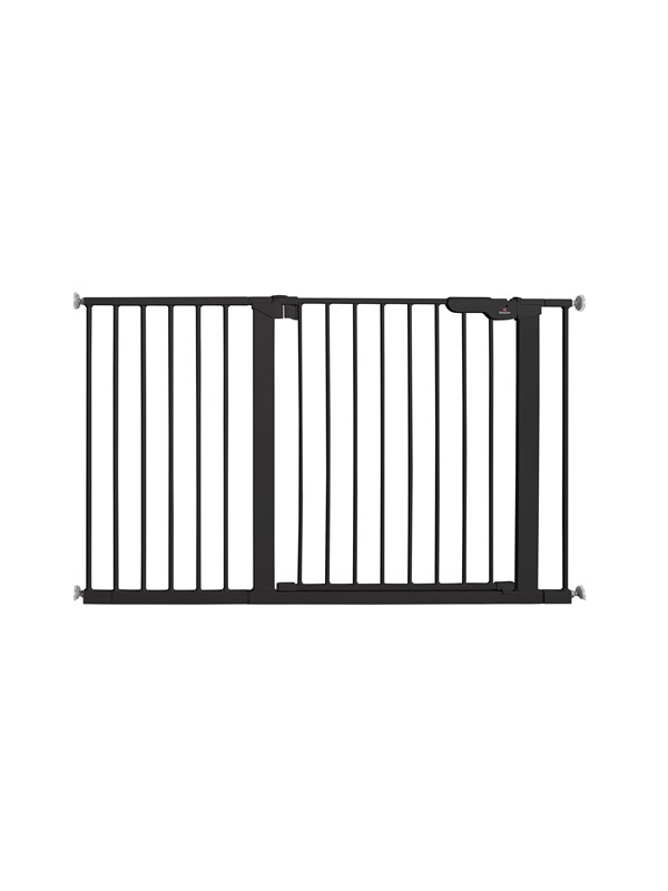 BabyDan Premier Safety Gate Extra Wide Black 119.3-125.6 cm