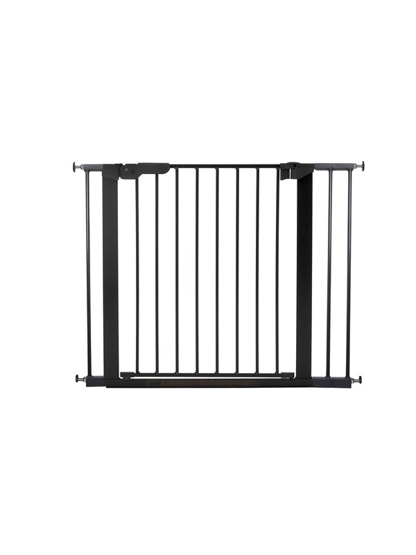 BabyDan Premier Safety Gate with 3 Extensions Black 92.5-99.8 cm