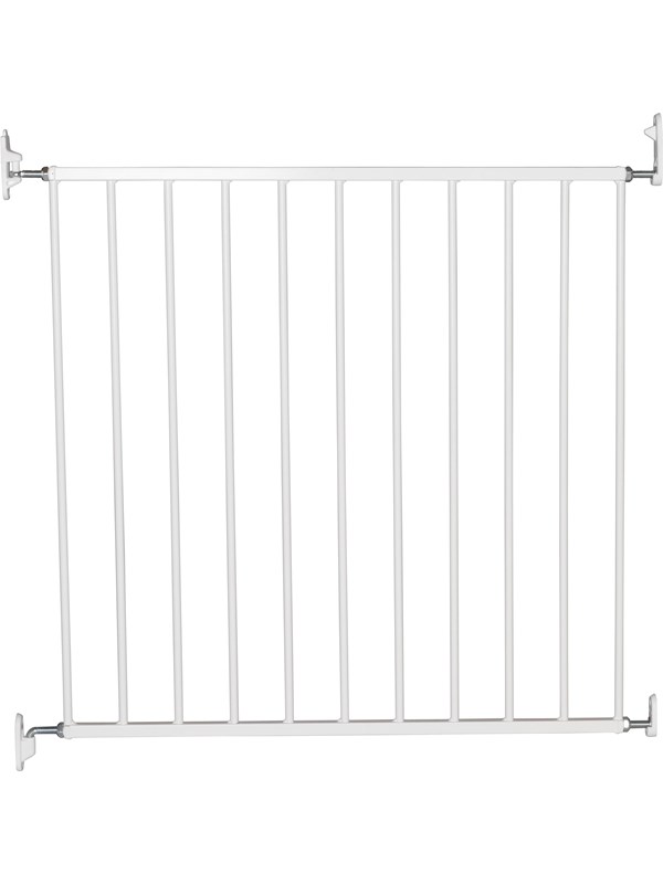 BabyDan No Trip Safety Gate Metal 78 cm/30" White 72-78.5 cm
