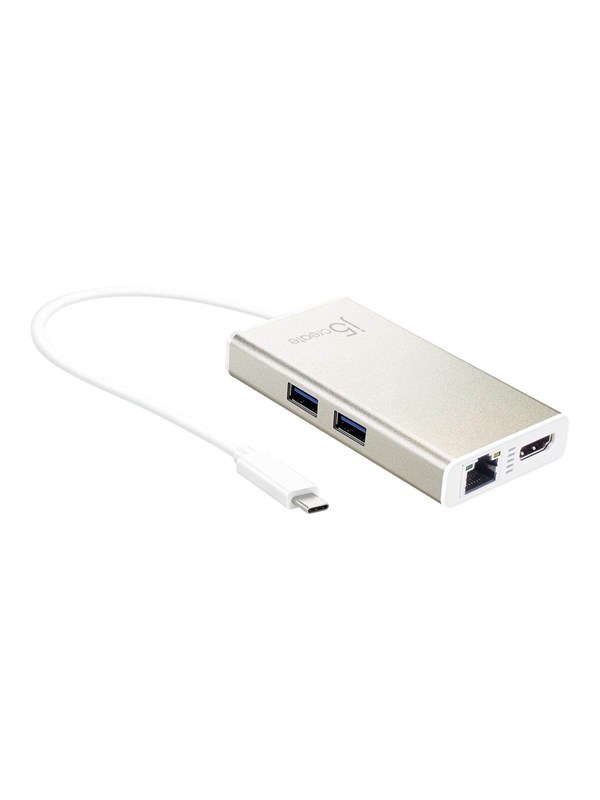 j5create USB-C Multi-Adapter (with Ethernet and 60W PD)