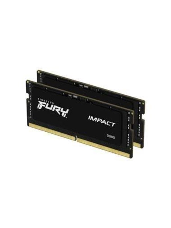 Kingston FURY Impact DDR5-6000 - 32GB - CL38 - Dual Channel (2 pcs) - Intel XMP - Zwart