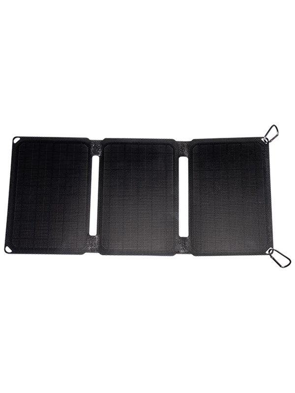 Denver Solar Panel - Opvouwbaar Zonnepaneel - 20W - QC3.0 voor Snel Laden - Slim Design - SOP10200 - Zwart