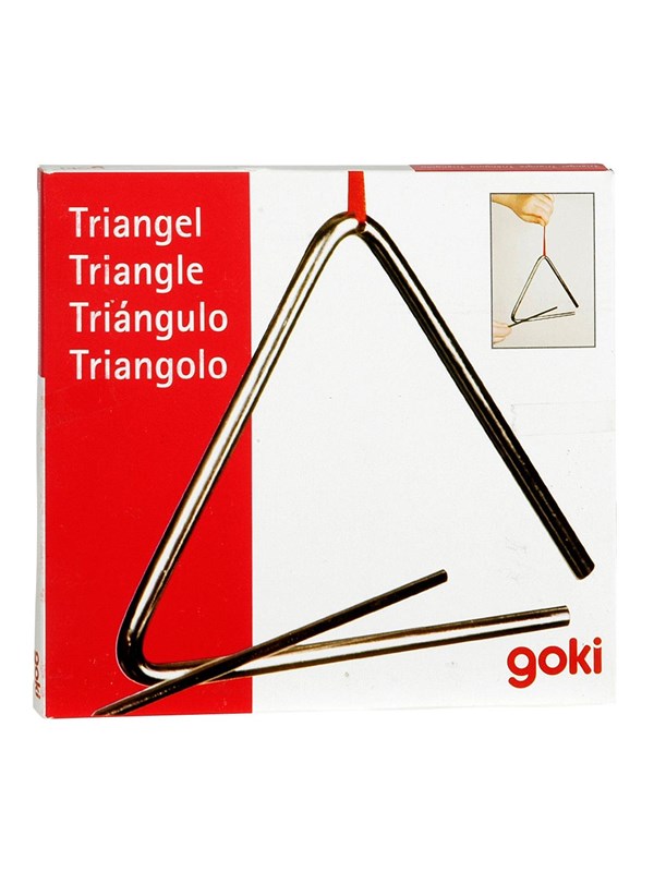 GOKI Speelgoedinstrument - Triangel - L16Cm - Muziek Maken - 3 Jaar