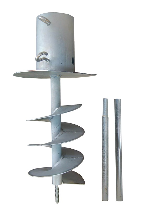 Home>it Ground Spike 9.5 x 34 x 50 cm Galvanized