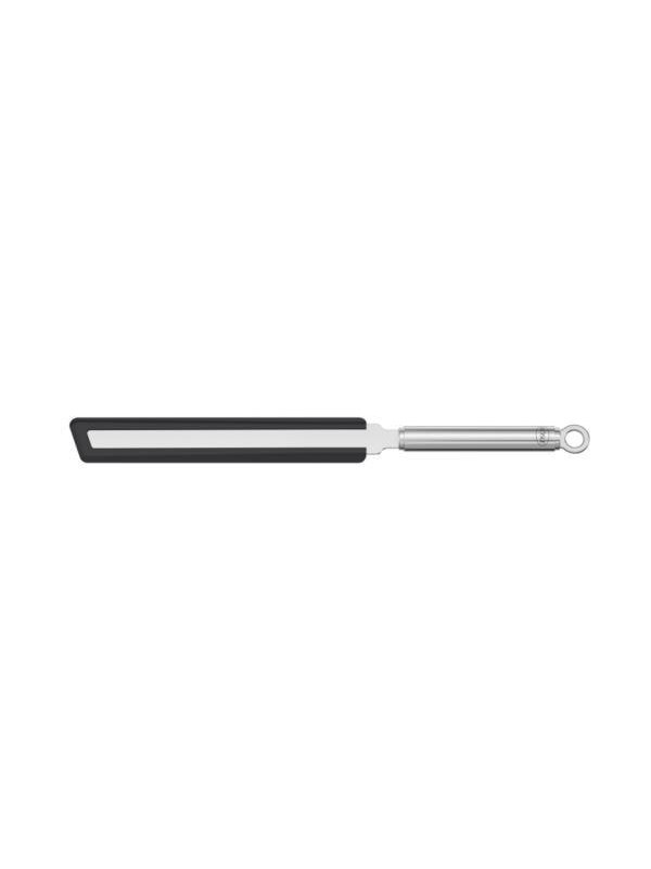 Rösle Keuken - Pannenkoeken Spatel 32,5 cm - Siliconen - Zilver