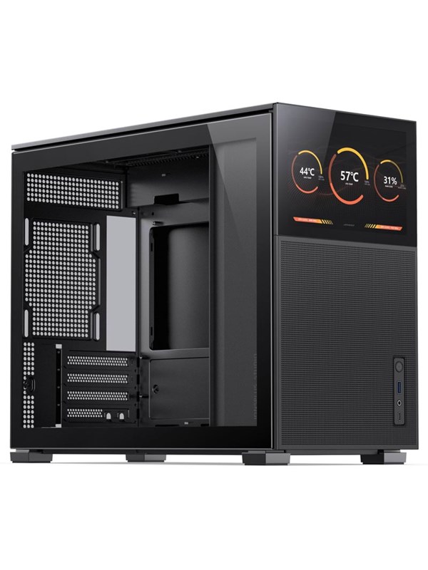 Jonsbo D31 MESH Micro-tower Behuizing, Gaming-behuizing Zwart