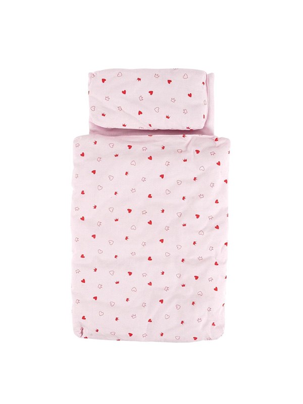 Goki - Beddengoed voor Poppen - Roze