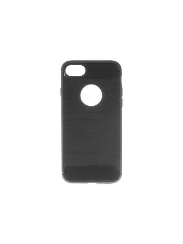 Insmat Carbon And Steel Style - back cover for mobile phone