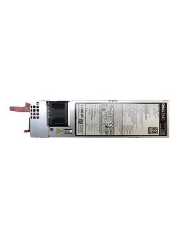 Dell Single (1+0) - power supply - hot-plug - customer kit - 1400 Watt Voeding - 1400 Watt - ATX - 80 Plus