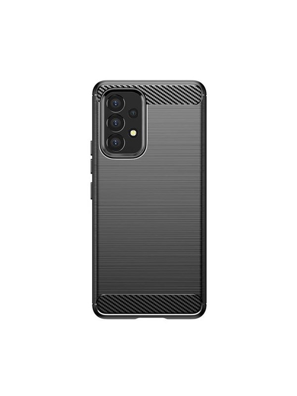 Insmat Carbon And Steel Style - back cover for mobile phone