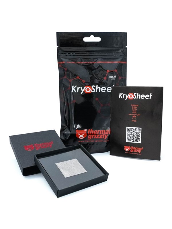 Thermal Grizzly KryoSheet thermal pad - 25 x 25 mm - Thermal pad