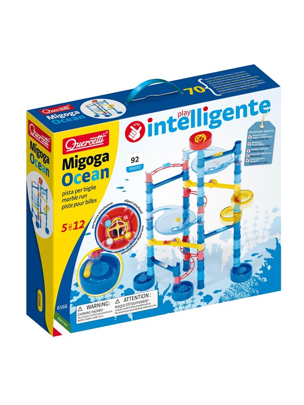 Quercetti knikkerbaan Migoga Ocean 92 onderdelen