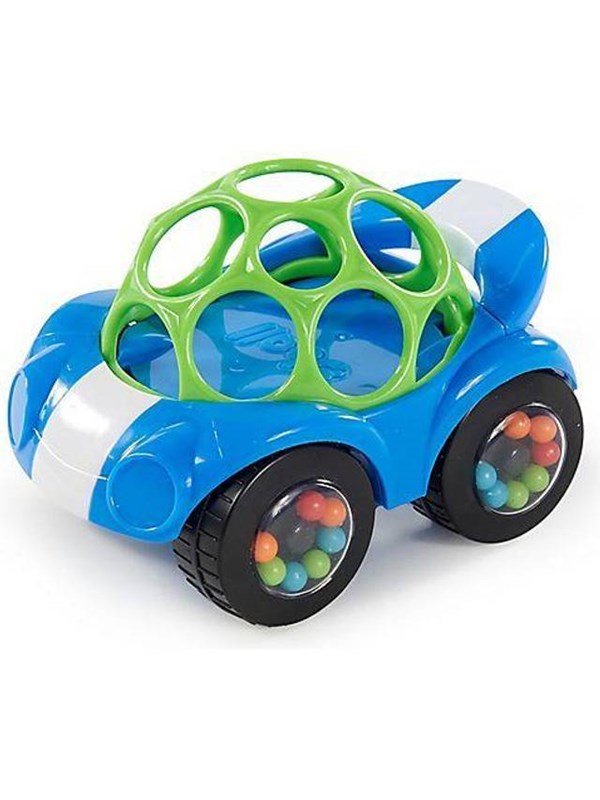 Oball babyauto rammelaar blauw - Oball - vanaf 3 maanden