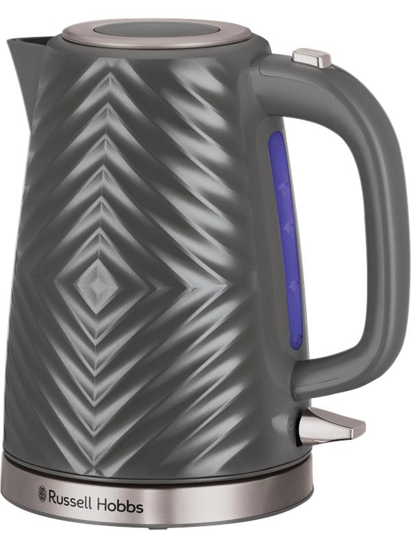 Russell Hobbs Waterkoker Groove 26382-70 - grey - Grijs - 2400 W