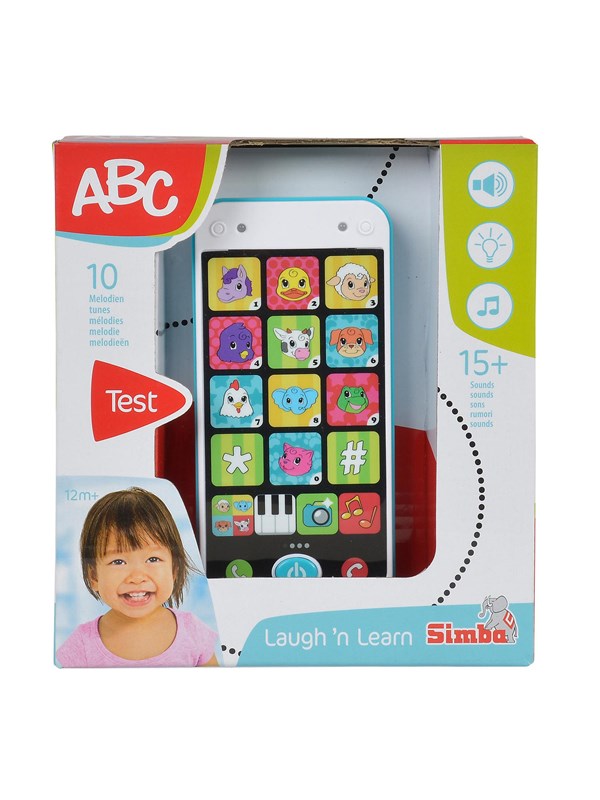 ABC - Speelgoedtelefoon - Smart Phone - 0 tot 36 maanden