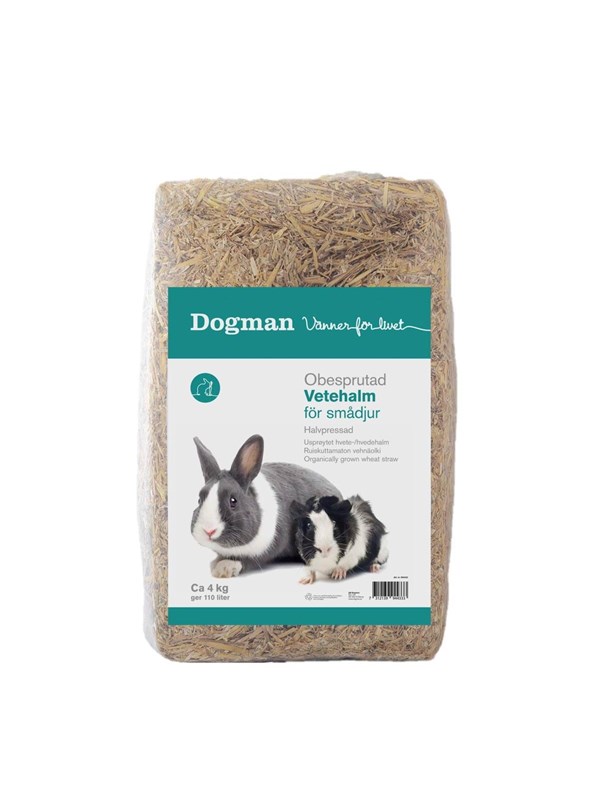 Dogman Wheat Straw 4kg 110L