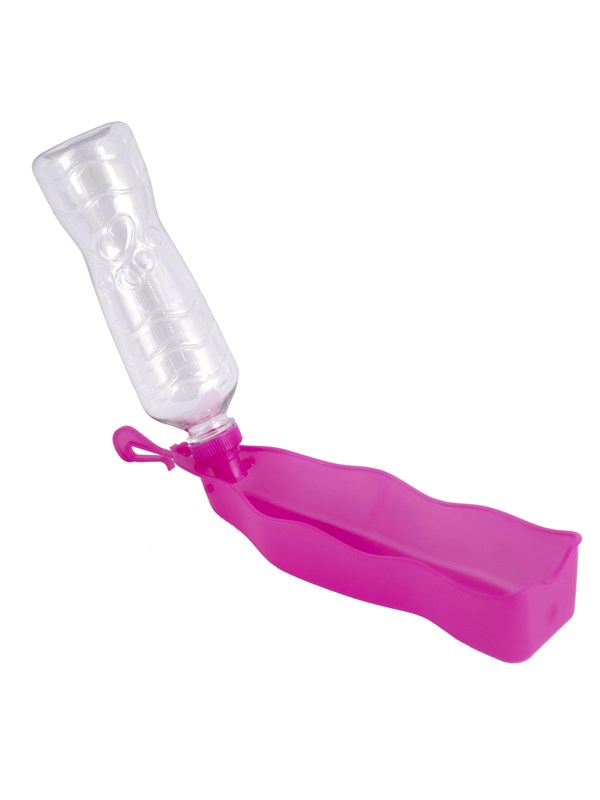 Dogman Mille Waterfles voor Huisdieren Roze 500ml