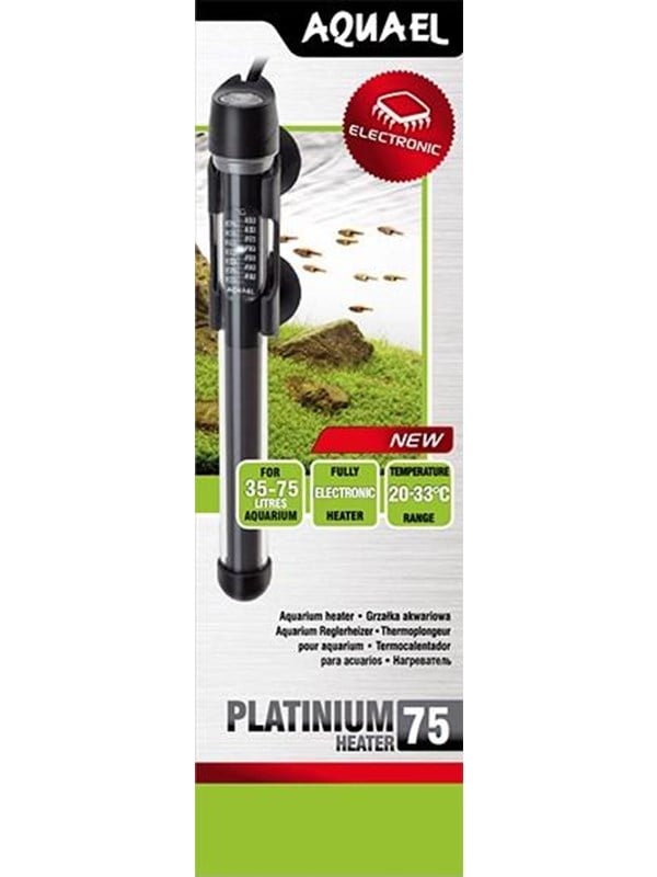 AQUAEL Platinium Aquarium Heater 75W