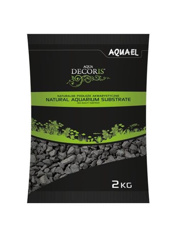 AQUAEL Aqua Decoris Gravel Dark gray 2kg