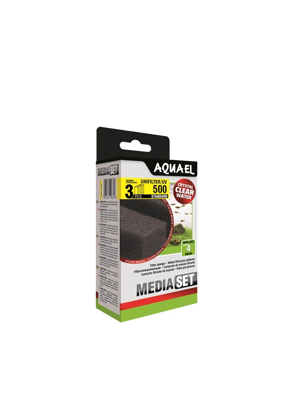 AQUAEL Filter sponge UNI 500 3-pack