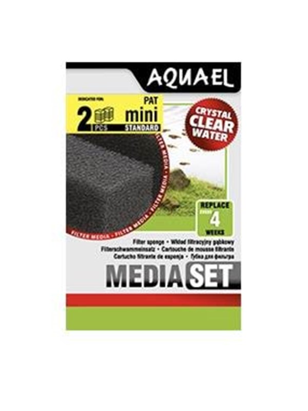 Aquael Spons Pat Mini - Set van 2 stuks