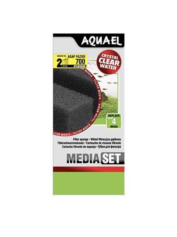 AQUAEL ASAP 700 Replacement Filter Sponge (2-Pack)