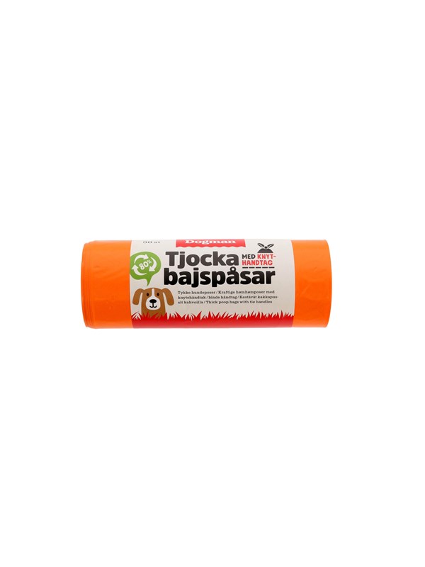 Dogman Poop bags with handle 50p