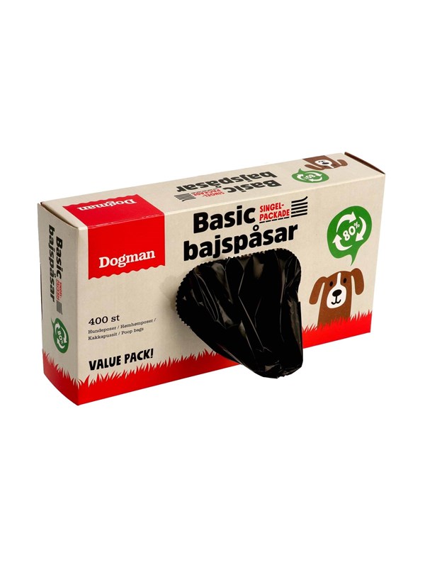 Dogman Poepzakjes Basic (400-pack)