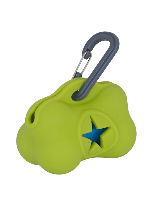 Dogman Silicone Soft Bag Holder Lime Green