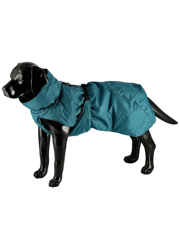 Dogman Dog Winter Coat Turquoise 45cm