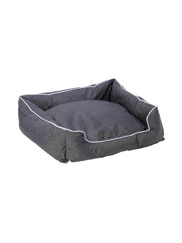 Dogman Bed Buddy Rectangular L Grey 70x60x21cm