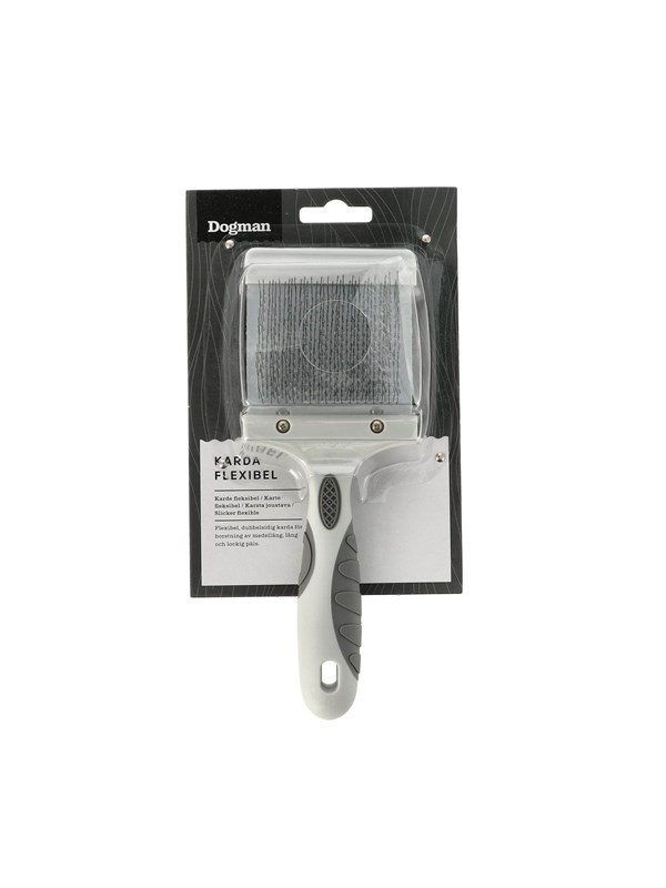 Dogman Flexible Double Sided Slicker Brush 20cm