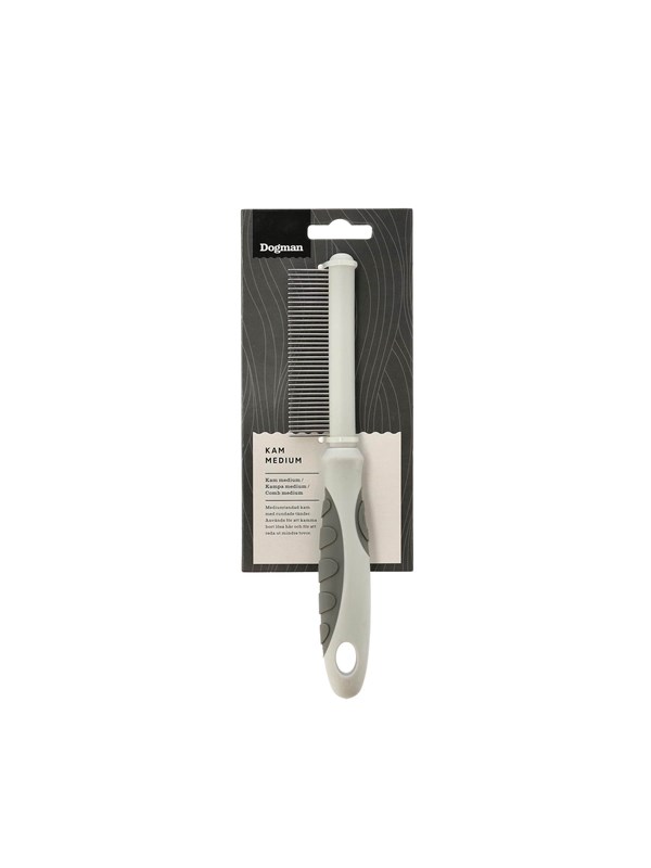 Dogman Medium Toothed Comb 21.5cm