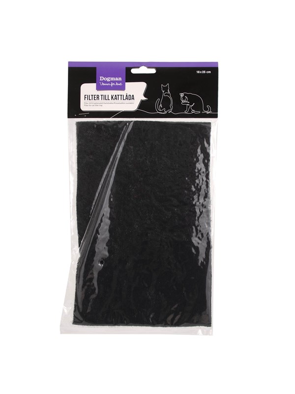 Dogman Universeel kattenbak-koolstoffilter 18x25cm