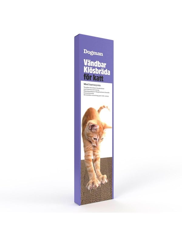 Dogman Basis Omkeerbare Kartonnen Kattenkrabplank 50x12cm