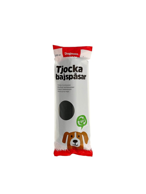 Dogman Dikke Poepzakjes (150-pack)