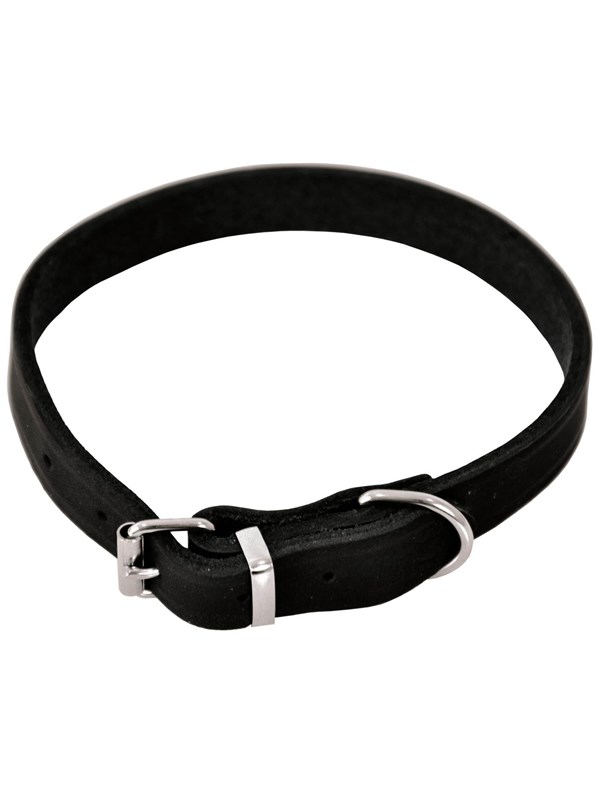Dogman Verstelbare Halsband Lina Zwart S/M 18 mm x 45 cm