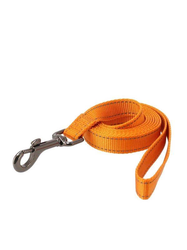 Dogman Iris Nylon Hondenriem Oranje M 20mmx180cm