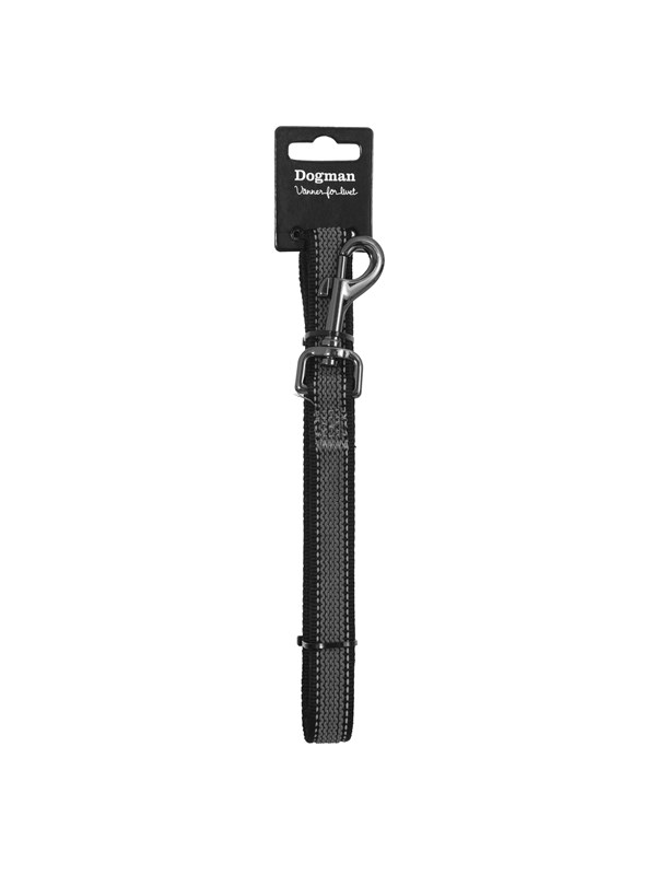 Dogman Antislip Hondenriem Iris Zwart 300cm