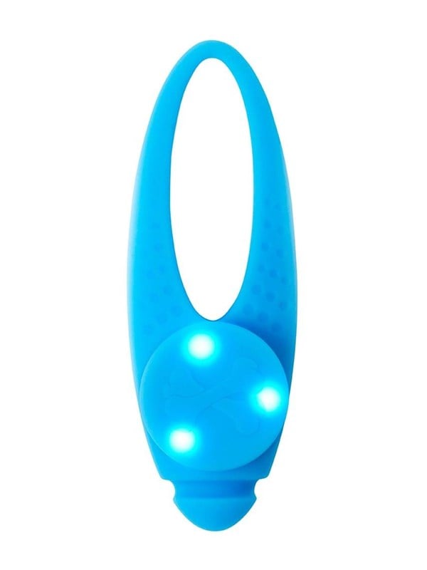 Dogman LED Siliconen Knipperlicht Blauw