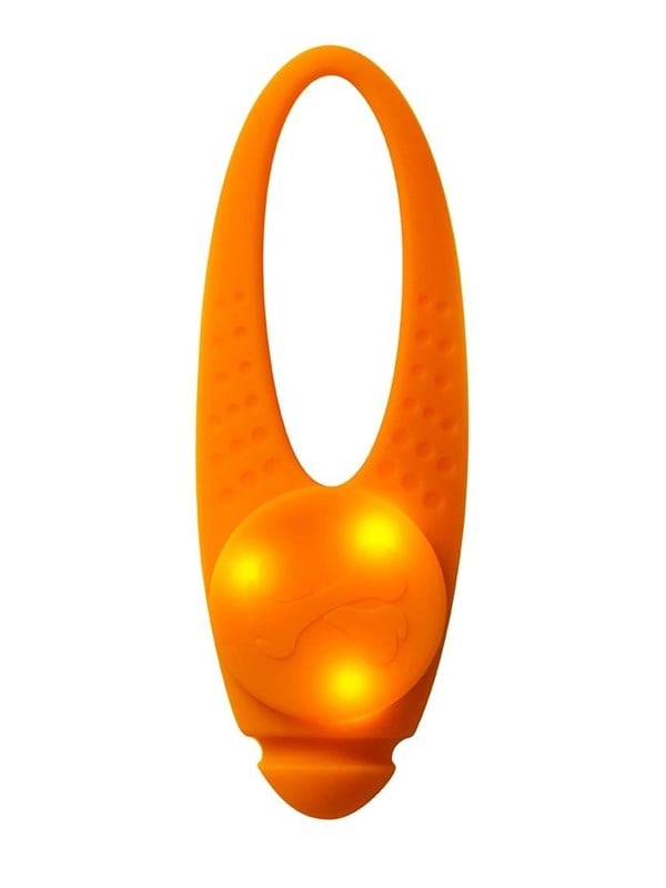 Dogman LED Siliconen Knipperlicht Oranje