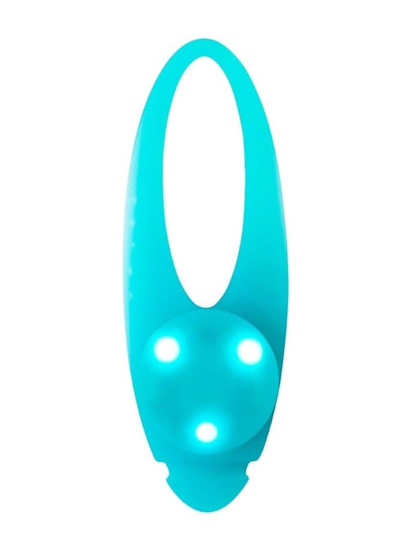 Dogman LED Siliconen Knipperlicht Turkoois