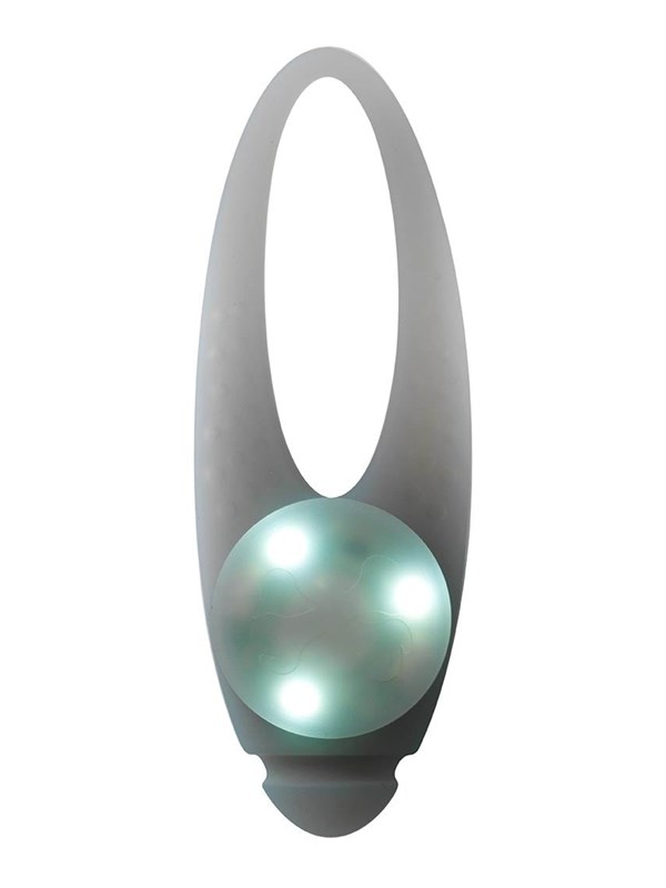 Dogman LED Siliconen Knipperlicht Grijs