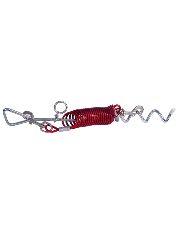 Dogman Kit Tie out stake + cable