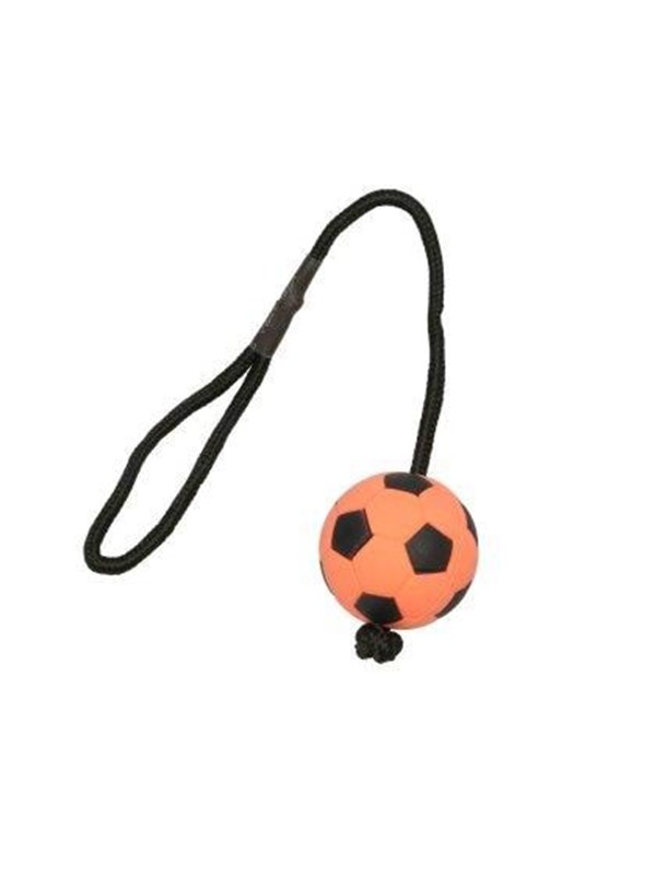 Dogman Voetbal met Touw 40cm