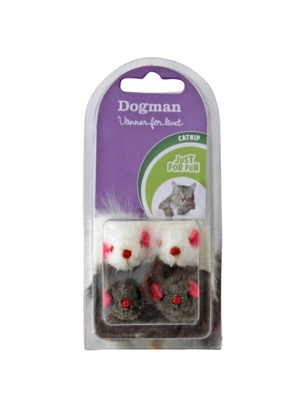 Dogman Toy Mice 4p