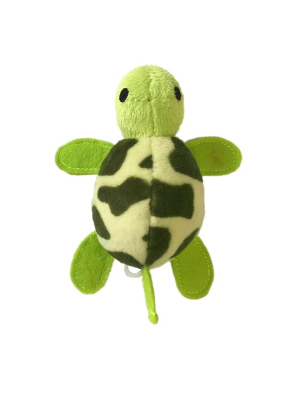 Dogman Kattenspeeltje Vibrerende Groene Schildpad 7cm