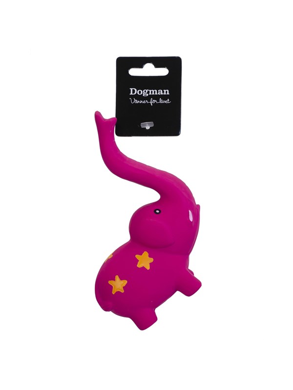 Dogman Hondenspeeltje Latex Olifant 15cm